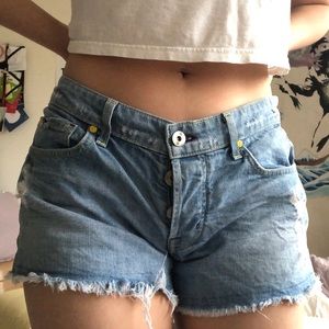 vintage jean shorts